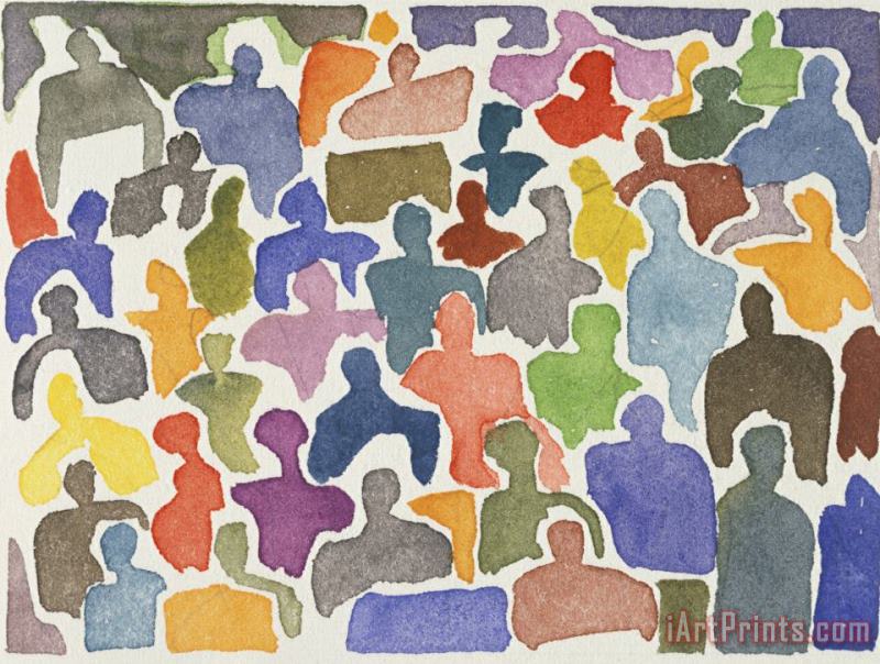 Diana Ong Crowd No 17 Art Painting