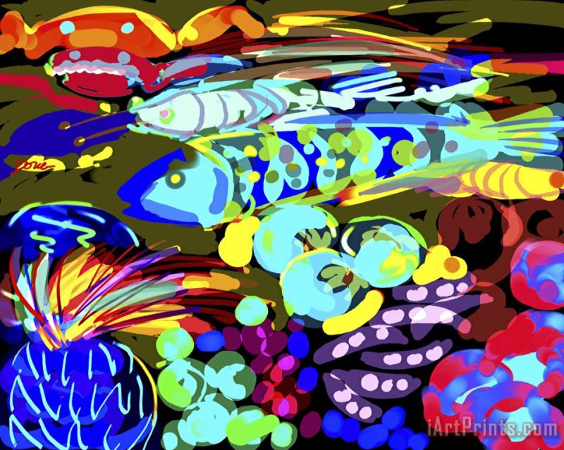 Diana Ong Marine Life Art Print