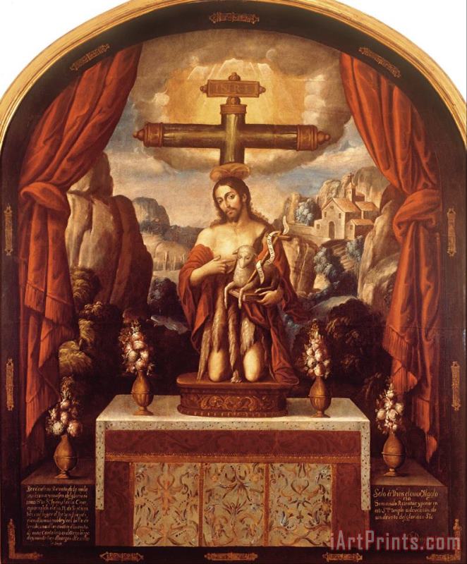 Diego De Sanabria Saint John of The Cross Art Painting