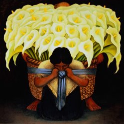 Diego Rivera Flower Seller