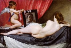 Diego Rodriguez de Silva y Velazquez The Rokeby Venus painting