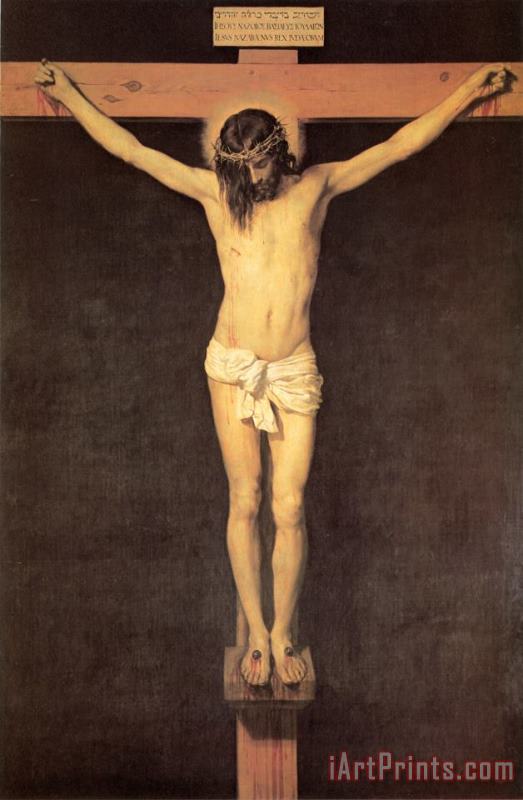 Diego Velazquez Christ on The Cross 1632 Art Painting