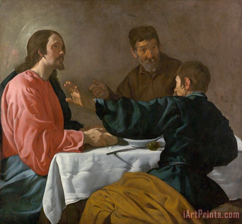 Diego Velazquez The Supper at Emmaus Art Painting