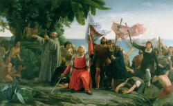 Dioscoro Teofilo Puebla Tolin The First Landing of Christopher Columbus