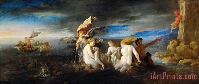 Domenico Fetti Hero Mourning The Dead Leander Art Painting