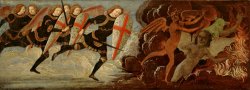 Domenico Ghirlandaio St. Michael and the Angels at War with the Devil