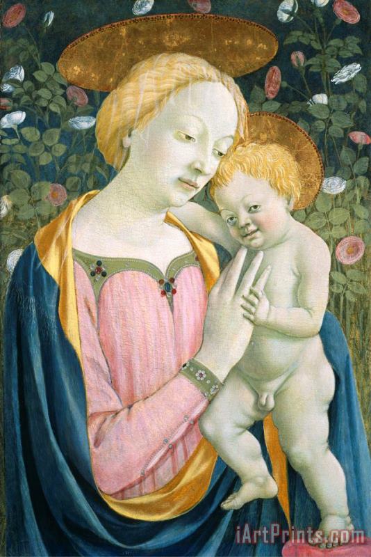 Domenico Veneziano Madonna And Child Art Painting