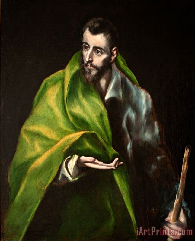 Domenikos Theotokopoulos, El Greco St. James The Greater Art Painting