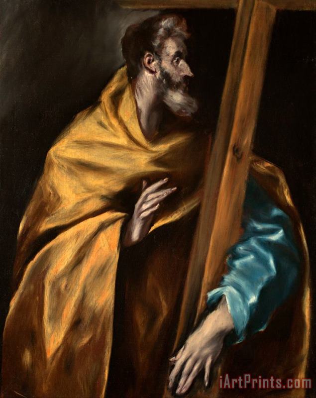 St. Philip painting - Domenikos Theotokopoulos, El Greco St. Philip Art Print