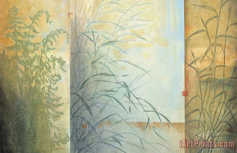 don li leger Ferns And Grasses Art Painting