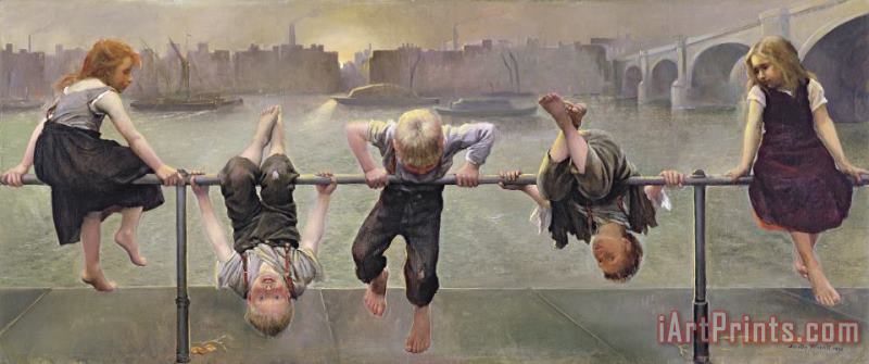 Dorothy Stanley Street Arabs At Play Art Painting