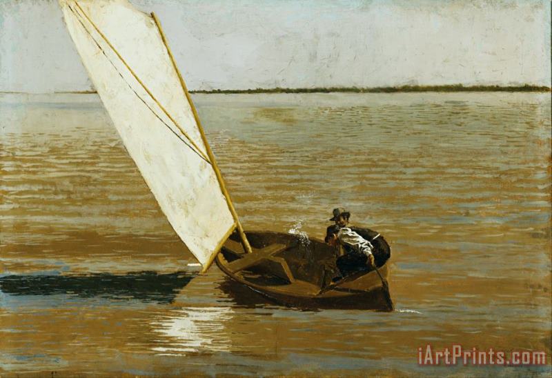 Eadweard J. Muybridge Sailing Art Print