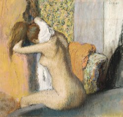 Edgar Degas After the Bath