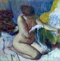Edgar Degas After the Bath