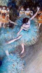 Ballet Art for sale - Ballerina On Pointe by Edgar Degas