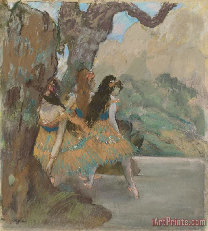 Edgar Degas Ballet Dancers Art Painting