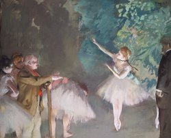 Ballet Art for sale - Ballet Rehearsal by Edgar Degas