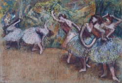 Edgar Degas Ballet Scene painting