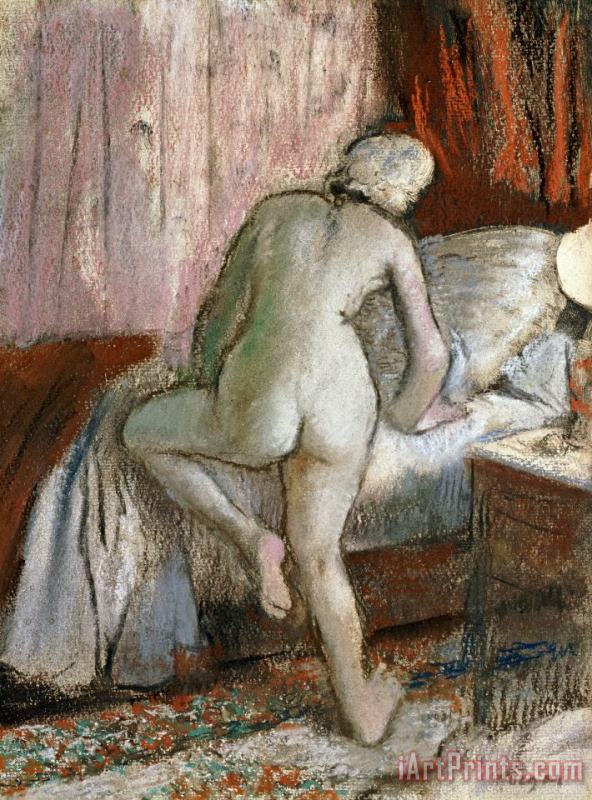 Edgar Degas Bedtime Art Print