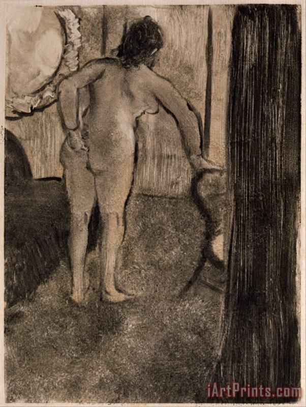 Edgar Degas Brothel Scene (dans Le Salon D'une Maison Close) Art Painting