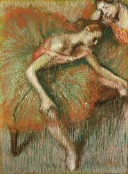 Edgar Degas Dancers painting