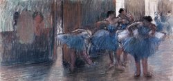 Edgar Degas Dancers painting
