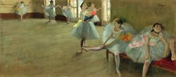 Edgar Degas Dancers in the Classroom