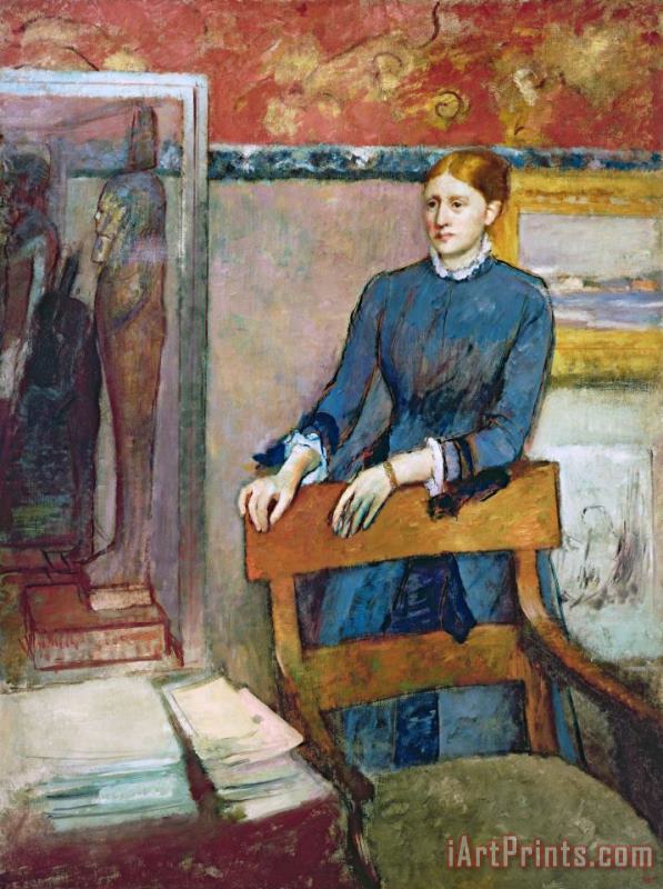 Helene Rouart painting - Edgar Degas Helene Rouart Art Print
