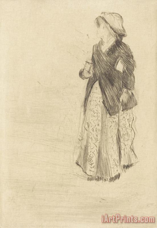 Edgar Degas The Actress Ellen Andree Art Print