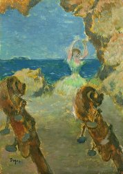 Edgar Degas The Ballet Dancer painting