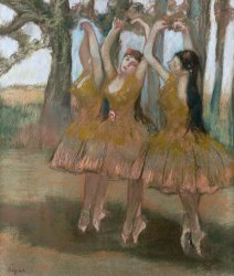 Edgar Degas The Greek Dance painting