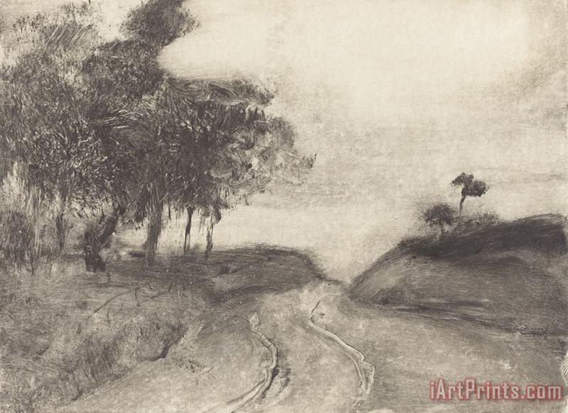 The Road (la Route) painting - Edgar Degas The Road (la Route) Art Print