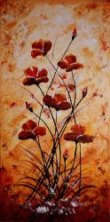 Edit Voros Rust Poppies