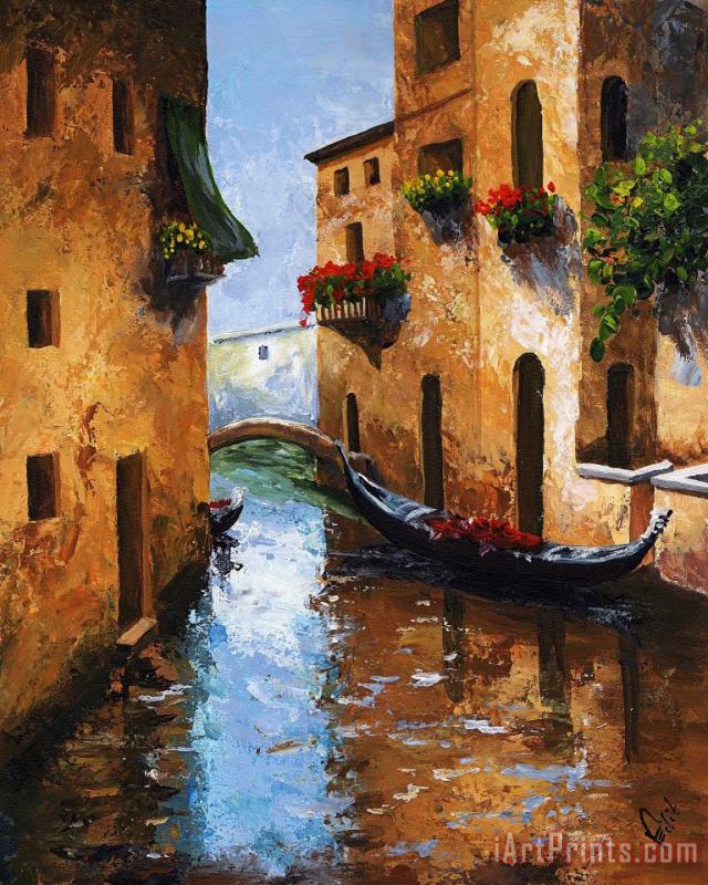 Edit Voros Venice Art Painting