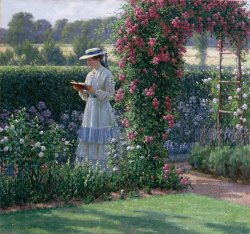 Edmund Blair Leighton Sweet Solitude painting