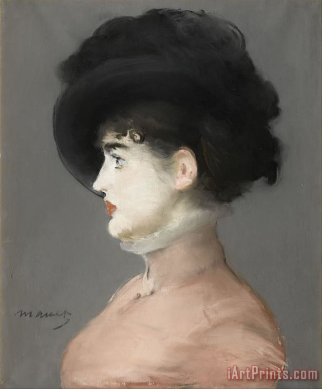 Irma Brunner painting - Edouard Manet Irma Brunner Art Print