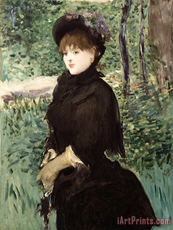 Edouard Manet The Walk Art Painting