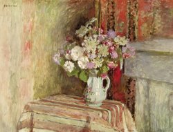 Edouard Vuillard Flowers in a Vase painting