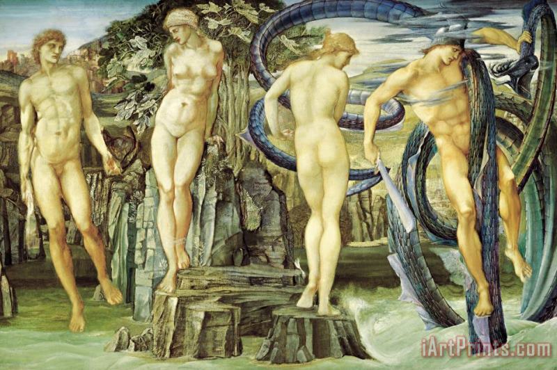 Edward Burne Jones Perseus And Andromeda Art Painting