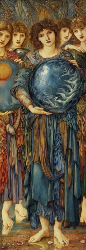 Edward Burne Jones The Days of Creation The Fifth Day Art Painting