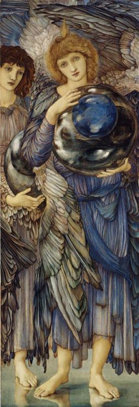 The Days of Creation The Second Day painting - Edward Burne Jones The Days of Creation The Second Day Art Print