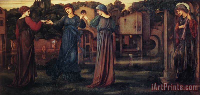 The Mill painting - Edward Burne Jones The Mill Art Print