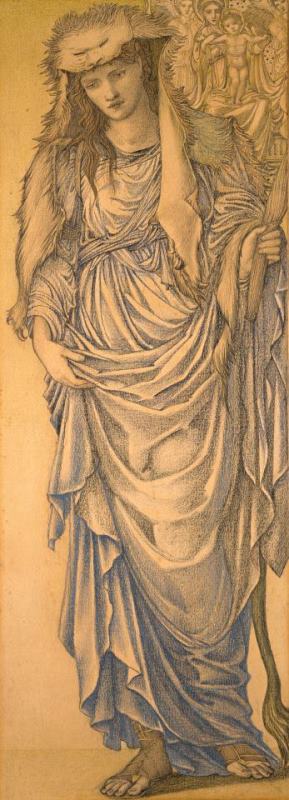 Edward Burne Jones The Tiburtine Sibyl Art Print