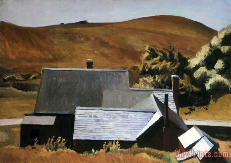 Edward Hopper Burly Cobb's House South Truro 1933 Art Painting