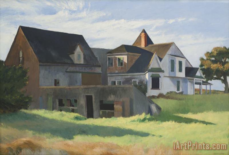 Cape Cod Afternoon painting - Edward Hopper Cape Cod Afternoon Art Print