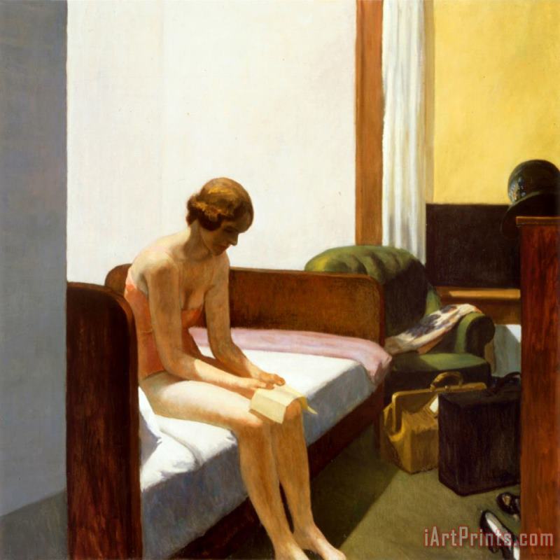 Edward Hopper Hotel Room C 1931 Art Painting
