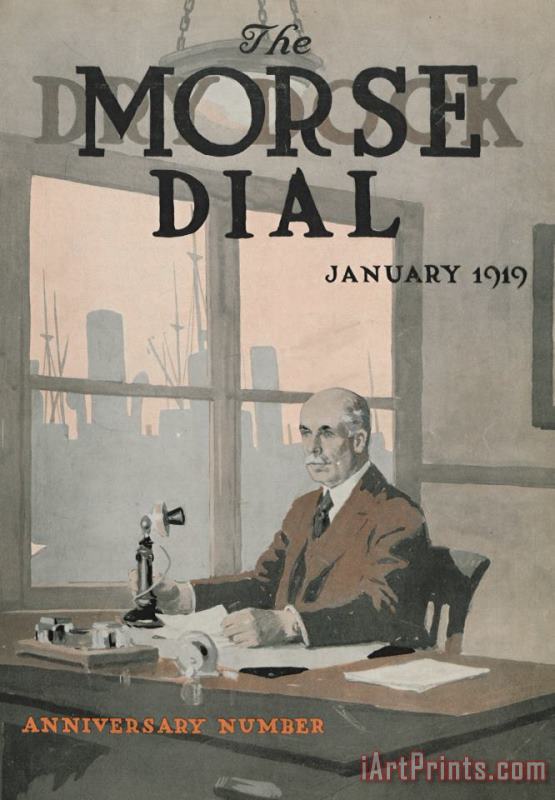 Edward Hopper Morse Dry Dock Dial Art Print