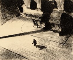 Edward Hopper Night Shadows