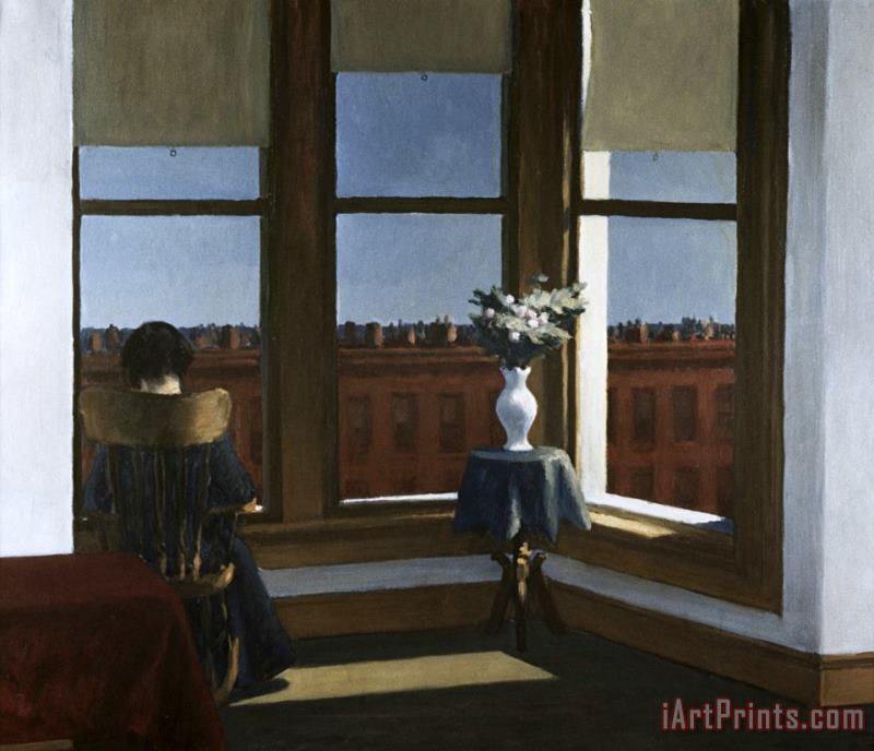 Room in Brooklyn painting - Edward Hopper Room in Brooklyn Art Print