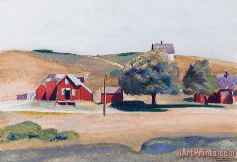 Edward Hopper South Truro Post Office I Art Painting